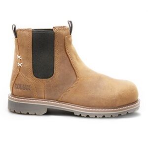 Kodiak Bralorne Leather Chelsea Boots with steel toe